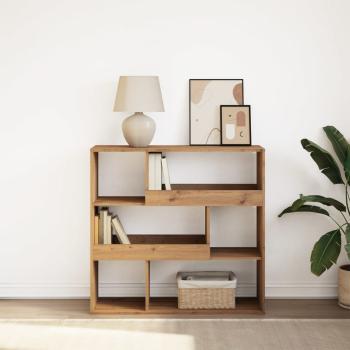 ARDEBO.de - Bücherregal/Raumteiler Artisan-Eiche 100x33x94,5 cm
