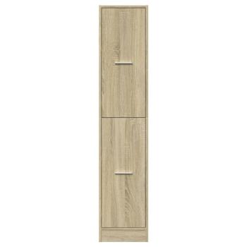 Apothekerschrank Sonoma-Eiche 30 x 41 x 144,5 cm Holzwerkstoff