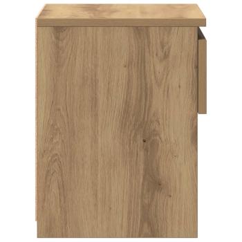 Nachttische 2 Stk. Artisan-Eiche 40x30x39 cm Holzwerkstoff