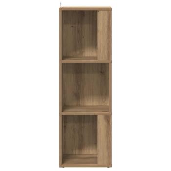 Eckregal Artisan-Eiche 33x33x100 cm Holzwerkstoff