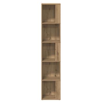 Eckregal Artisan-Eiche 33x33x165 cm Holzwerkstoff