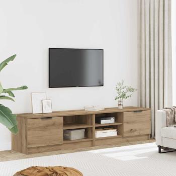 ARDEBO.de - TV-Schränke 2 Stk. Artisan-Eiche 80x35x36,5cm Holzwerkstoff