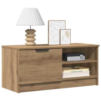 TV-Schränke 2 Stk. Artisan-Eiche 80x35x36,5cm Holzwerkstoff