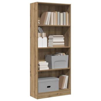 Bücherregal Artisan-Eiche 60x24x143 cm Holzwerkstoff