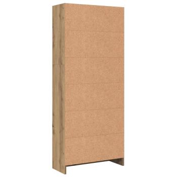Bücherregal Artisan-Eiche 60x24x143 cm Holzwerkstoff