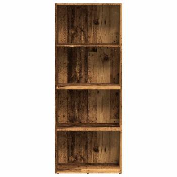 B?cherregal Altholz-Optik 60x30x152 cm Holzwerkstoff