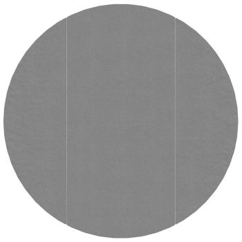 Pool-Bodentuch Hellgrau Ø306 cm Polyester Geotextil