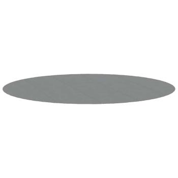 Pool-Bodentuch Hellgrau Ø550 cm Polyester Geotextil