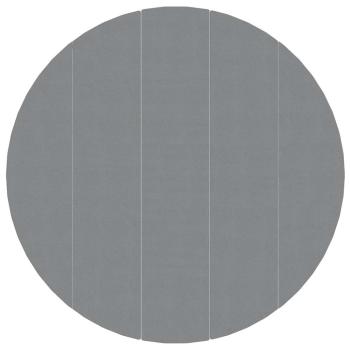 Pool-Bodentuch Hellgrau Ø550 cm Polyester Geotextil