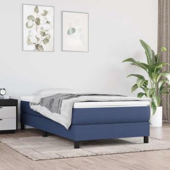 ARDEBO.de - Taschenfederkernmatratze Mittel Blau 100x200x20 cm Stoff