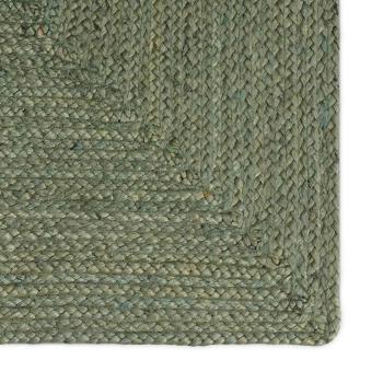 Bereichsteppiche Rechtwinklig Olive Grün 60 x 300 cm Jute