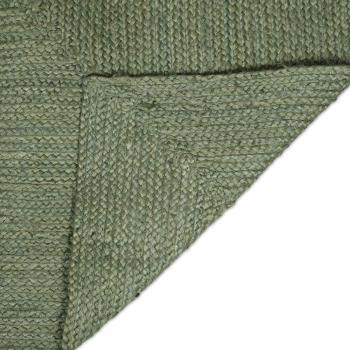 Bereichsteppiche Rechtwinklig Olive Grün 60 x 300 cm Jute