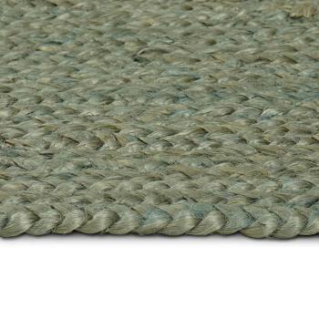 Bereichsteppiche Rechtwinklig Olive Grün 60 x 300 cm Jute