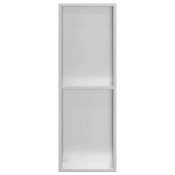 Duschnische Silber 60 x 20 x 9,5 cm Edelstahl