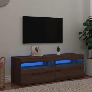 ARDEBO.de - TV-Schränke mit LED-Leuchten 2 Stk. Artisan-Eiche Holzwerkstoff