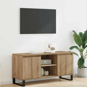 ARDEBO.de - TV-Schränk 104 x 35 x 50 cm Artisan-Eiche Holzwerkstoff
