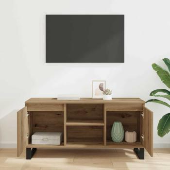 TV-Schränk 104 x 35 x 50 cm Artisan-Eiche Holzwerkstoff