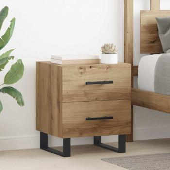 ARDEBO.de - Nachttisch Artisan-Eiche 40 x 35 x 47,5 cm Holzwerkstoff