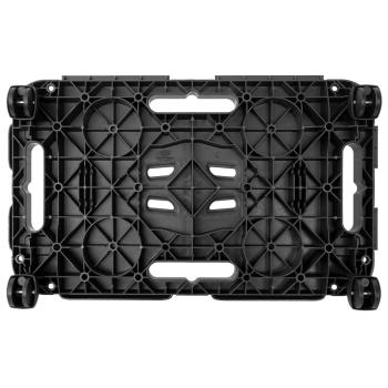 Transportroller Schwarz Polypropylen 200 kg