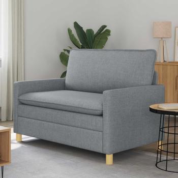 ARDEBO.de - Sofa Hellgrau 126 x 81 x 87,5 cm