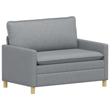 Sofa Hellgrau 126 x 81 x 87,5 cm