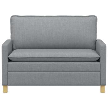 Sofa Hellgrau 126 x 81 x 87,5 cm