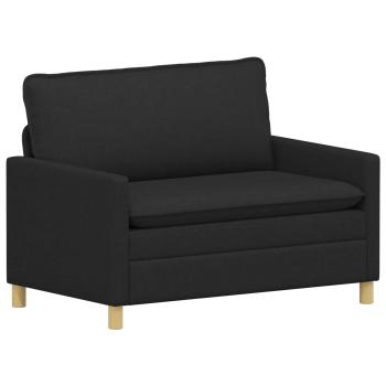 Sofa Schwarz 126 x 81 x 87,5 cm