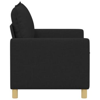 Sofa Schwarz 126 x 81 x 87,5 cm