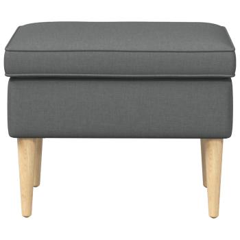 Hocker Dunkelgrau 55 x 35 x 41 cm