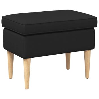 Hocker Schwarz 55 x 35 x 41 cm
