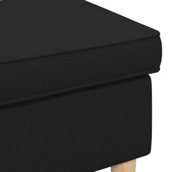 Hocker Schwarz 55 x 35 x 41 cm