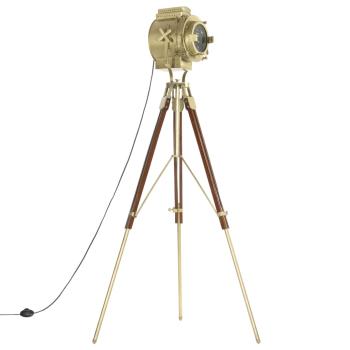 ARDEBO.de - Stehleuchte Dreibein Massivholz Mango 193 cm