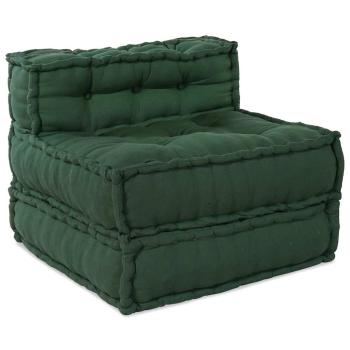 Modulare Sofagarnitur 3 pcs Grün Stoff