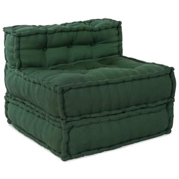Modulares Sofaelement Grün 70x70x54 cm Stoff