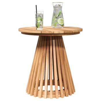 Beistelltisch Braun 50 x 50 x 49,5 cm Massivholz Teak
