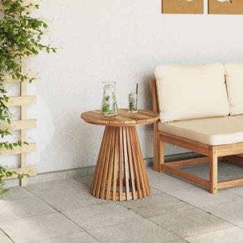 Beistelltisch Braun 50 x 50 x 49,5 cm Massivholz Teak