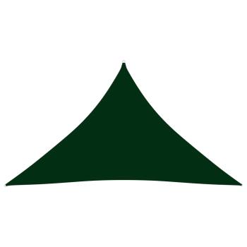Sonnensegel Oxford-Gewebe Dreieckig 2,5x2,5x3,5 m Dunkelgrün