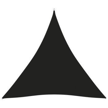 Sonnensegel Oxford-Gewebe Dreieckig 3x3x3 m Schwarz