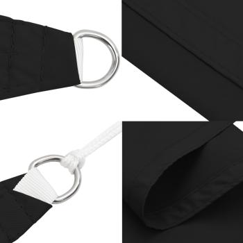 Sonnensegel Oxford-Gewebe Dreieckig 5x5x5 m Schwarz