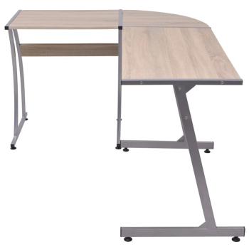 Eckschreibtisch L-förmig Eiche