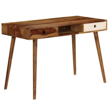 Schreibtisch 110 x 55 x 76 cm Massivholz Akazie