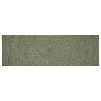 ARDEBO.de - Bereichsteppiche Olive Grün 80 x 250 cm Jute