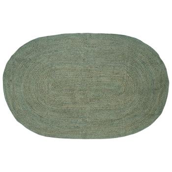 ARDEBO.de - Bereichsteppiche Olive Grün 205 x 305 cm Jute