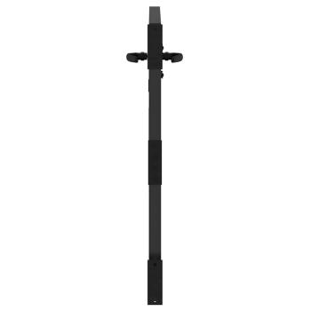 Gartentor 85 x 100 cm Pulverbeschichteter Stahl Abschließbar