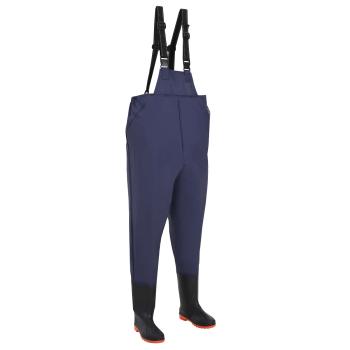ARDEBO.de - Wathose mit Stiefeln Größe 44 Blau