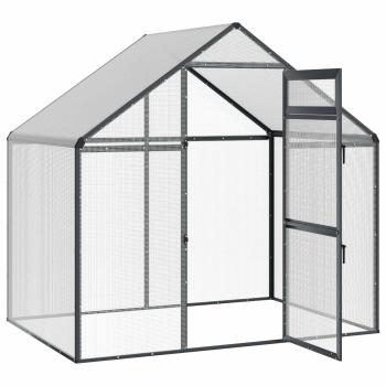 Vogelkäfig Anthrazit 181,5 x 112 x 173,5 cm