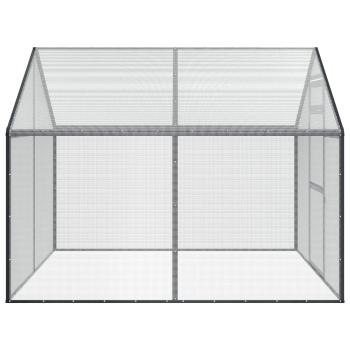 Vogelkäfig Anthrazit 181,5 x 221 x 173,5 cm