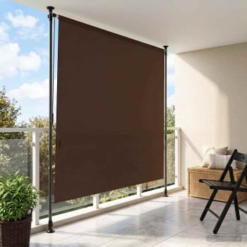 ARDEBO.de - Outdoor Rollo Braun 150 x 270 cm