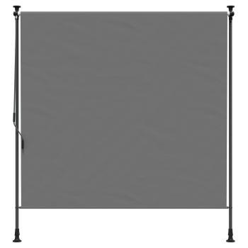 Outdoor Rollo Hellgrau 120 x 270 cm