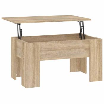 Couchtisch Sonoma-Eiche 79x49x41 cm Holzwerkstoff